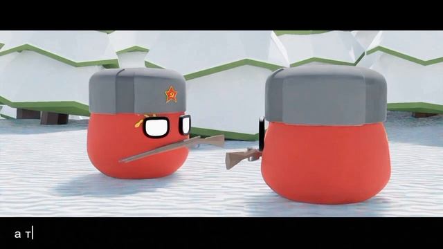 снег говорит по фински?!😨|countrybolls|русская озвучка