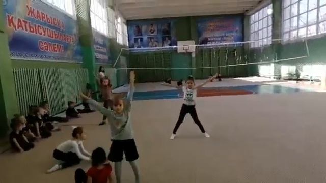 гимнастика выучить упражнения для соревнования