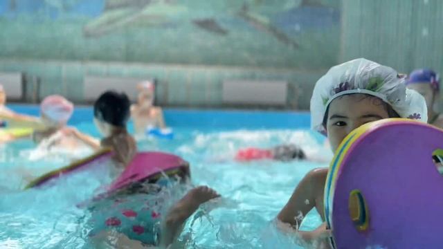 Летний лагерь «Балауса». Как мы в бассейн ходили!