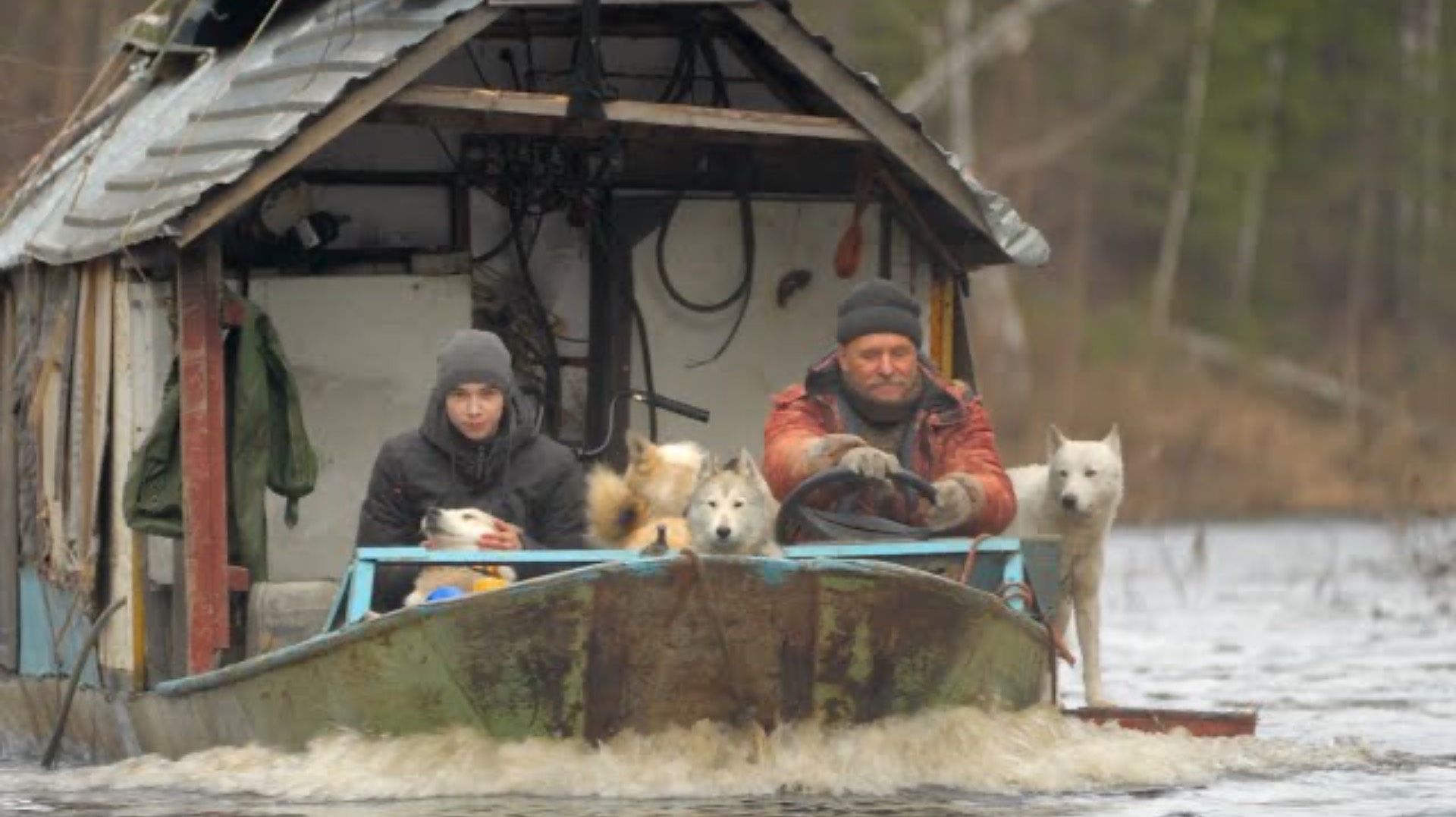 Пушистая банда едет на Келлог. Охотимся на гуся, ловим рыбу, добыли большого и сердитого хомячка.