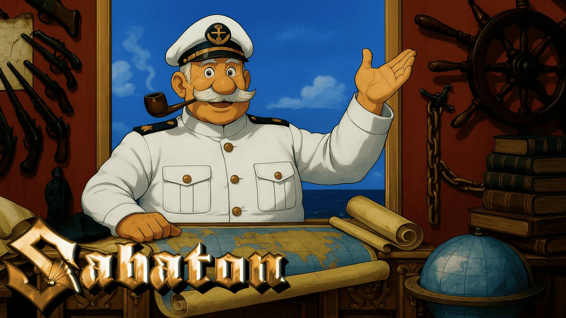 Sabaton - Песня Капитана Врунгеля (Udio Ai Cover) (Песня На Заказ)