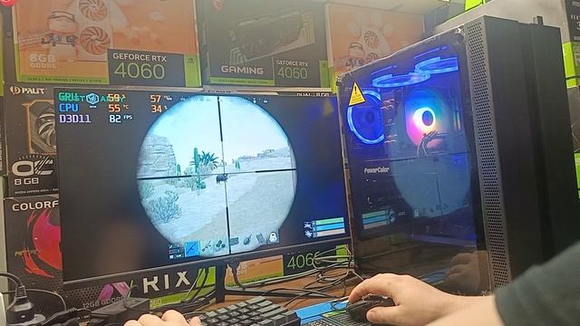 тест игры Ryzen 5 5600 RX 5700 Rust