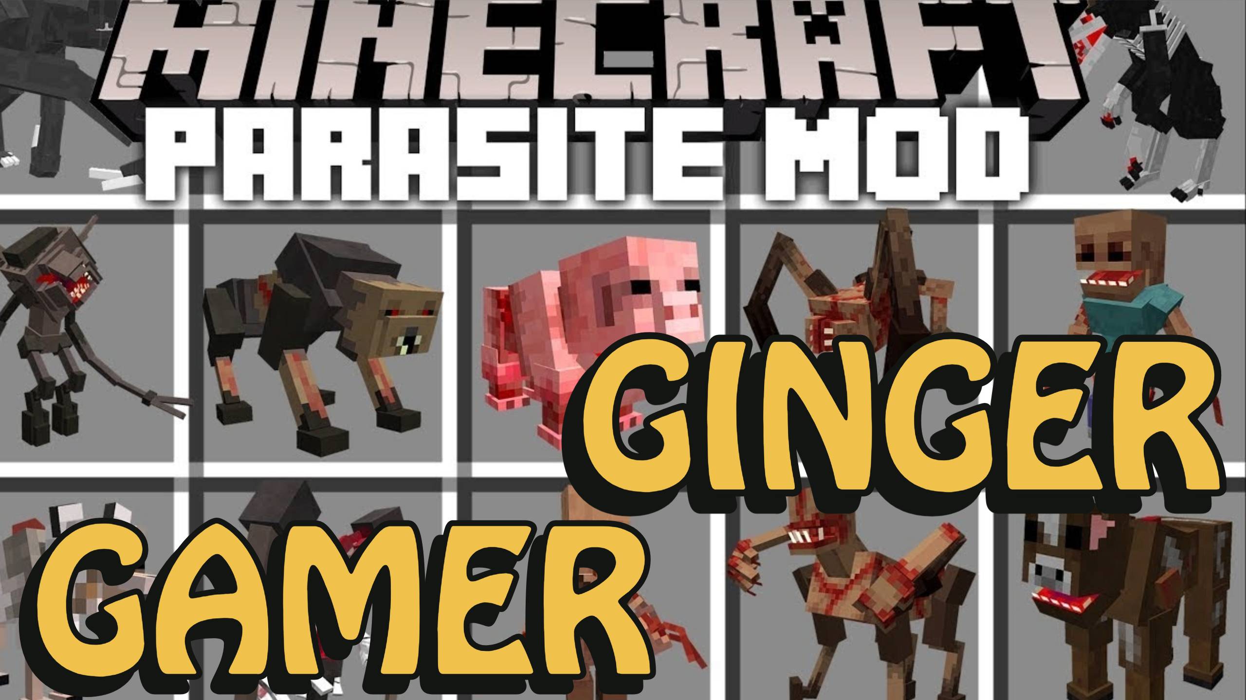 Minecraft Parasites- выживаю в грибном лесу