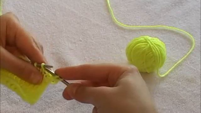 лицевые петли за заднюю стенку