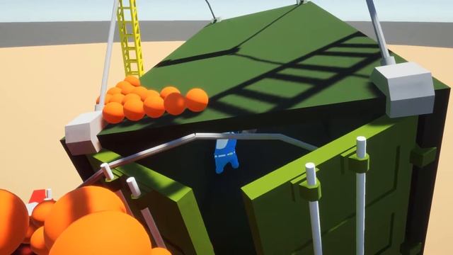 Смотр карт в Gang Beasts от Премикса и Даньки - Gang Beasts #1