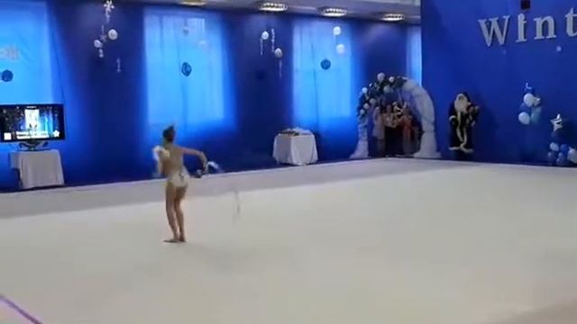 Комар Екатерина 2007, Winter Star 2018, обруч