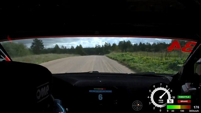 Ралли Пушкинские горы 2023.  Второй день.