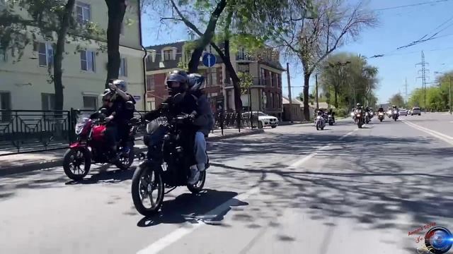 Колона от Я до А на открытие МотоСезона 2025 (Ростов-на-Дону)