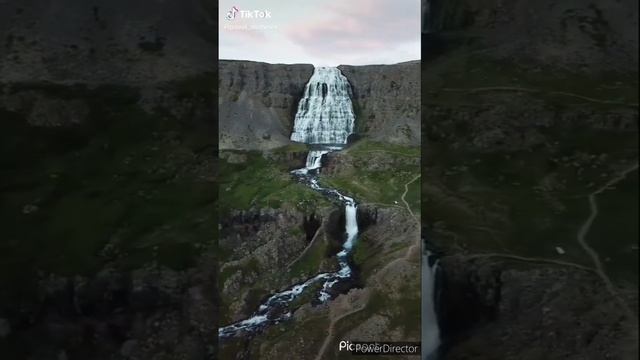 Водопад (Диньянди) Исландия.