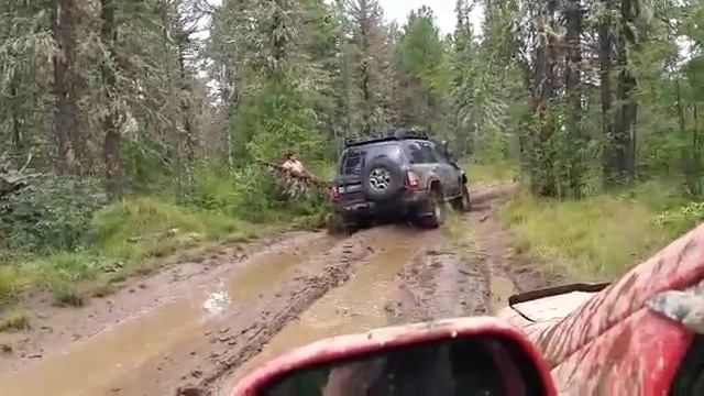 Дорога на пик Черского филдер 4×4