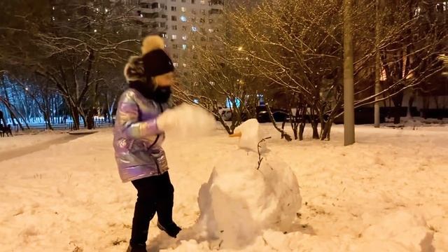 ☃️❄️А вот и снежок ❄️☃️