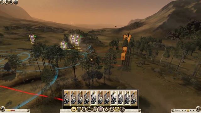 Битва Total War Rome 2 - Парфия против Роксоланов
