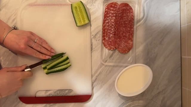 Рулетики в лаваше с овощами и колбаской! Готовим за пять минут! Часть 2