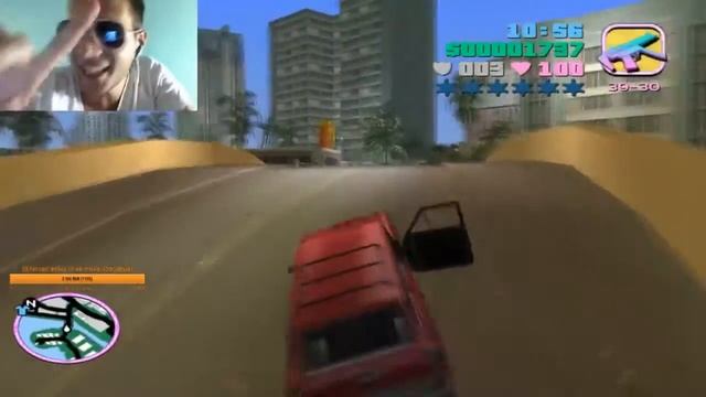 Azazin Kreet стрим с вебкой - GTA :vice City