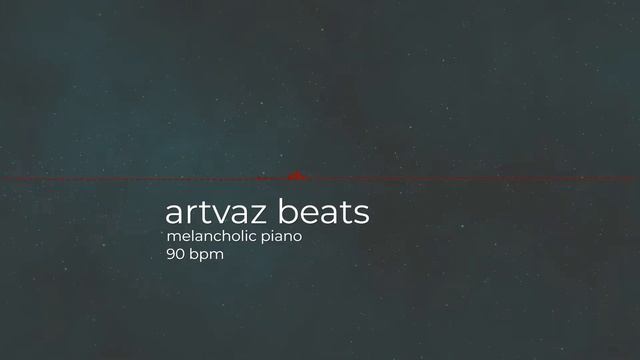 Hip Hop Instrumental | Artvaz Beats - Melancholic Piano 90 Bpm | хип хоп минус  *OLD BEAT*