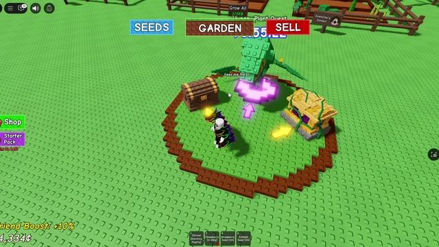 играю в вырасти сад на пять лайков будет стрим