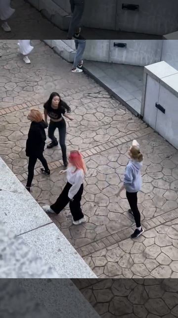 Набережная напротив Москва сити. Репитиция хип хоп