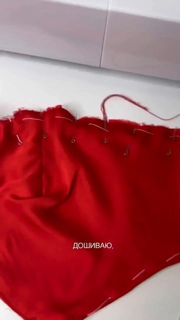 СШИЛА КОМБИНАЦИЮ ИЗ КАПРИЗНОГО ШИФОНА #diy #dress #sewing #шит?