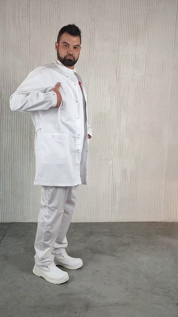 Халат медицинский мужской ХМ.490 Вилан