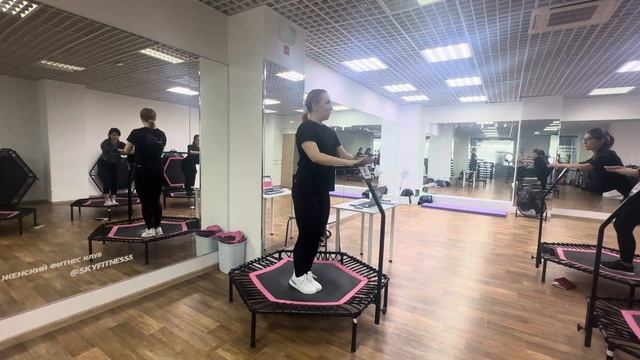 Фитнес на батутах | Разбор часть 2