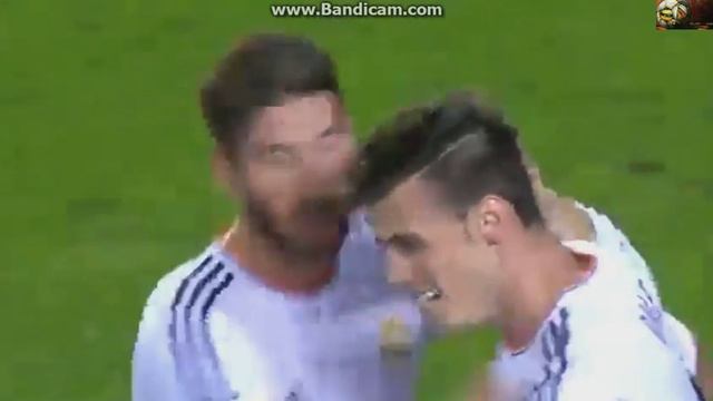 Дебютный гол Бэйла за Реал.