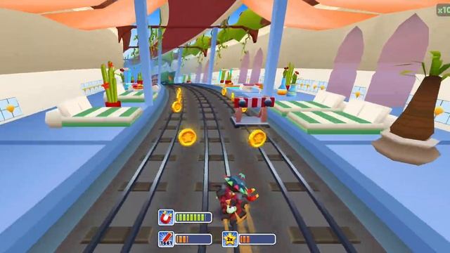 Сезонное испытание - Эстафета по таймеру - Марракеш - Hamza 4 Этап Subway Surfers