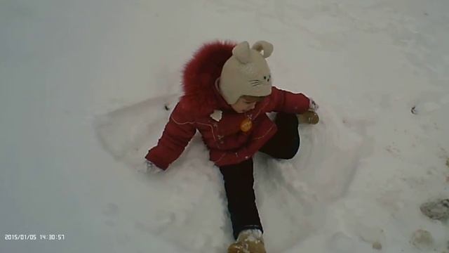 Снежный ангел. Snow Angel.