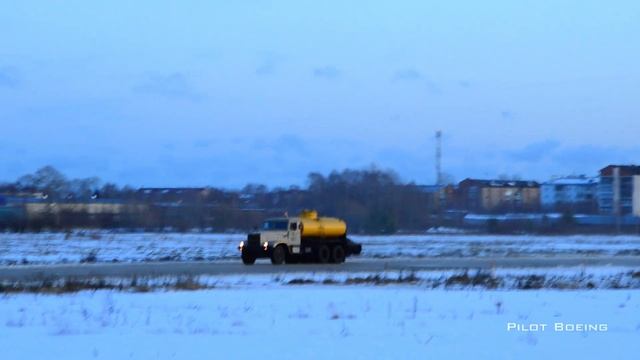 Тройное козление ★ Ту-154Б-2 ★ | RА-85534 | на посадке в Сыкт?