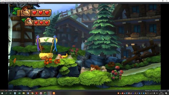 играю с  папой в донки конг серия 8