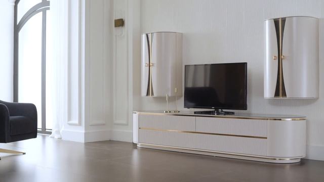 Vienna ТВ Стенка (пудра)