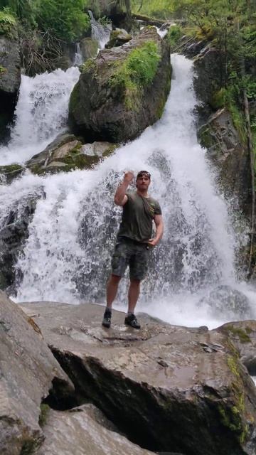 Когда наконец-то доперся до водопада.... #большойуларскийводопад #уларский #водопады #горныйалтай