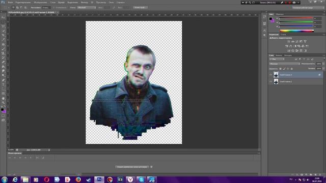 Photoshop Webpunk-ХХОС(Хип Хоп Одинокой Старухи)