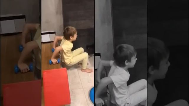 Детская зарядка. ОФП.