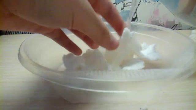 делаем искутвеный снег) в домашних условиях ❄️