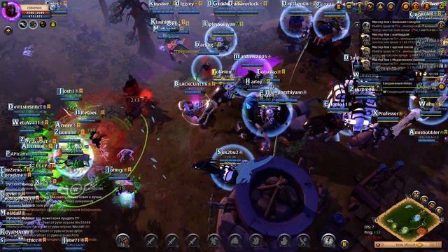 Будни города Lymhurst в Albion Online