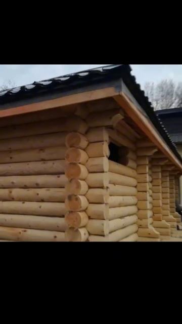 #бревно #северныйлес #сруб #баня #стройпроектбани #стро