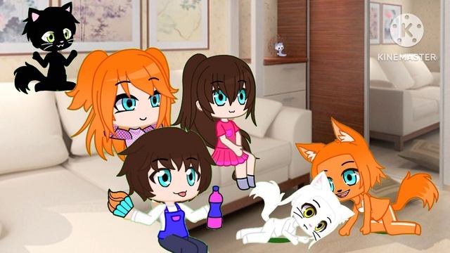 Смотрим Куми-Куми с питомцами💖