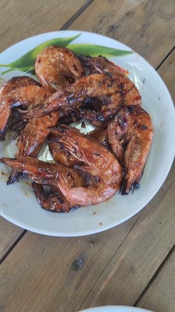 Креветки на мангале#shorts #креветки #готовимдома