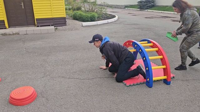 Веселые старты в детском саду