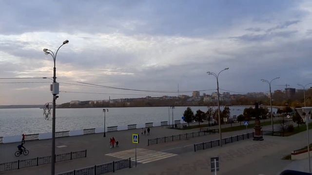 Закат на Ижевском пруду