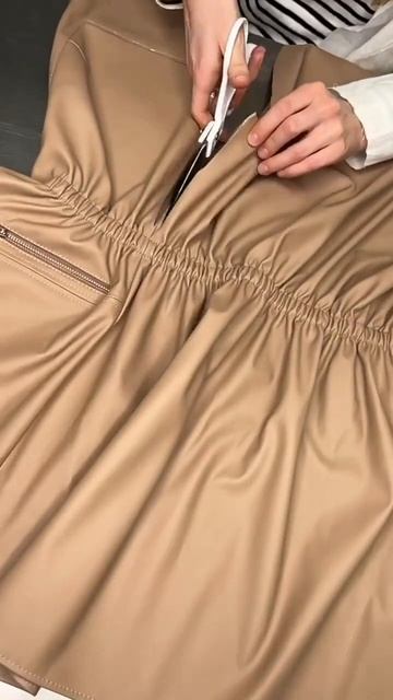 Кожаное платье Шерги 👗 Шьём вместе с 