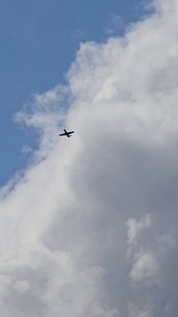 Воздушная часть Парада Победы в Нижнем Новгороде