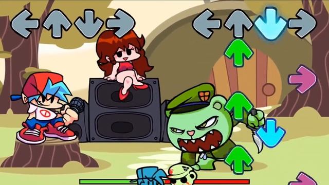 Friday Night Funkin' VS Flippу Flipped Out (Unfinish Build) (FNF Mod) (Наppy Tree Friends)