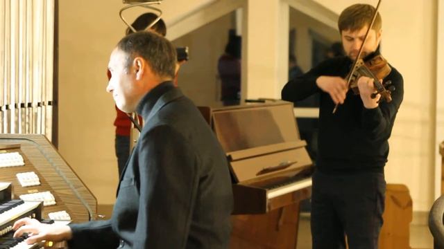 Открытие VIII Байкальского рождественского фестиваля. Вечер органной музыки. 1