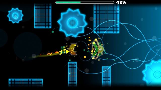 Geometry Dash. прохождение Carnation