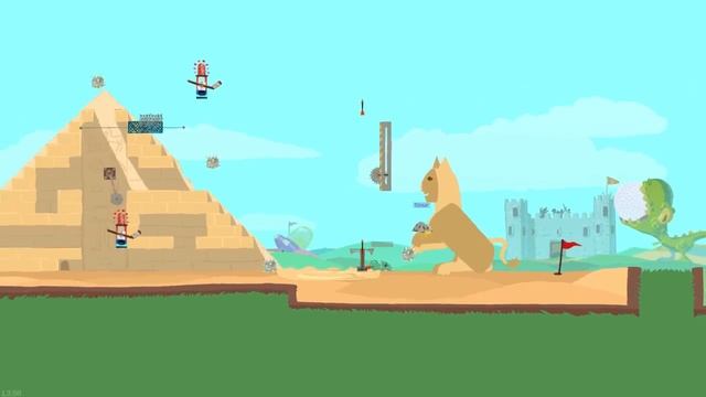 ПОСТРОИЛИ НЕ ПРОХОДИМЫЙ УРОВЕНЬ - Ultimate Chicken Horse