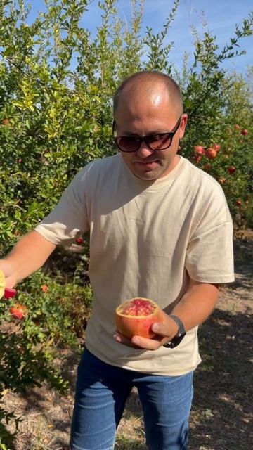 Как почистить гранат? Очень просто: раз-два-три)) смотр?