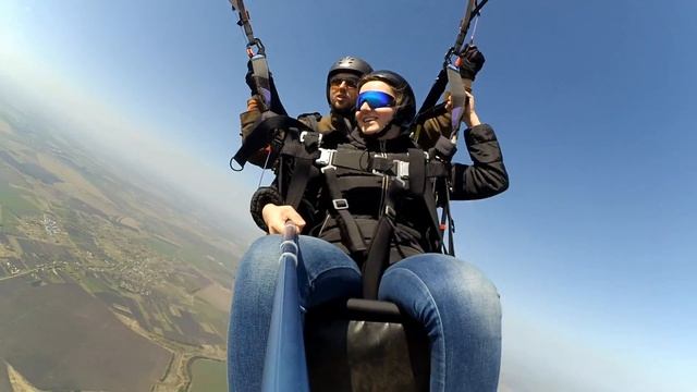 полет параплан в Орле  нереальный драйв