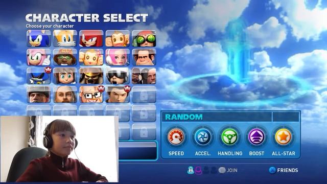 Lets play . Sonic all stars. Гонки .Соник.
