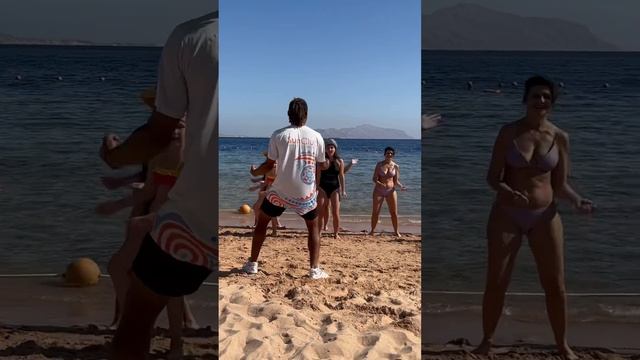 Animation Team. Dancing On The Beach. Sierra Hotel. Sharm El Sheikh. Танцуют все! #animat